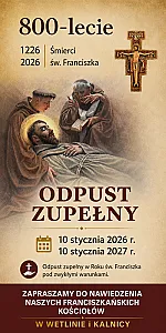 Jubileusz 800-lecia śmierci św. Franciszka z Asyżu